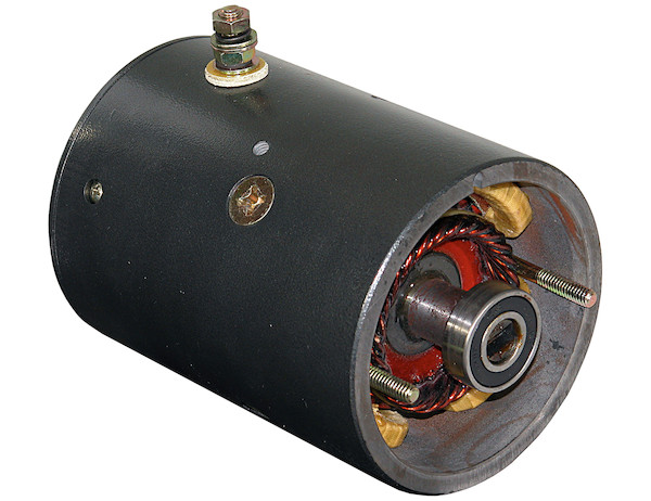 SAM Motor 12 VDC CounterClockwise Tang Shaft-Replaces Sno-Way #96105233/96106802
