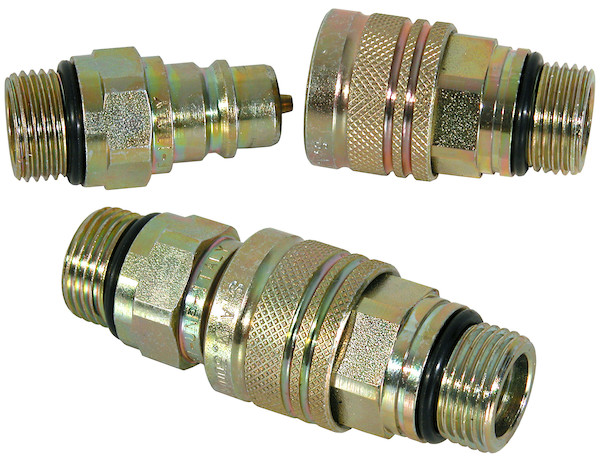 SAM Male/Female Coupler Complete 3/4-16 valve Block Side-No Meyer OEM#