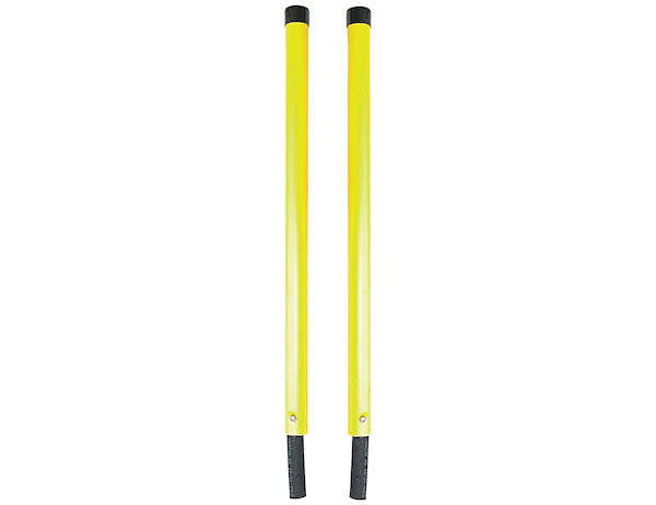 1-5/16 x 24 Inch Fluorescent Yellow Oversized Bumper Marker Sight Rods