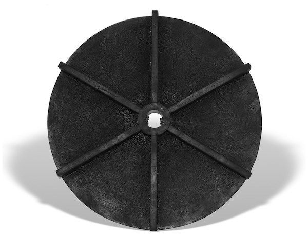 Poly Spinner Disk 12-3/4 Inch O.D. with 1 Inch Shaft