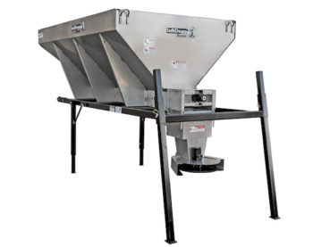 SaltDogg 10 Ft. X 52 In. Hydraulic Auger 304 Stainless Steel Spreader