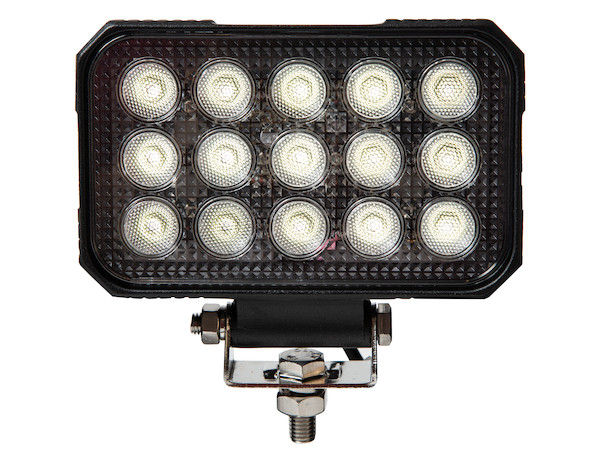 6 Inch Ultra Bright Rectangular LED Clear Flood Light