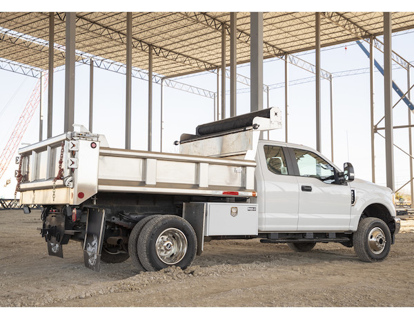 18x18x18 Inch White Steel Underbody Truck Box with Paddle Latch