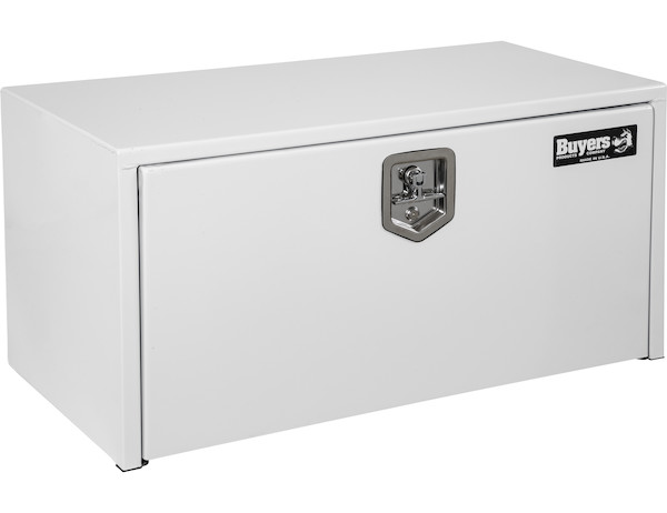 18x18x36 Inch White Steel Underbody Truck Box