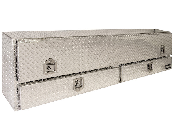 88 Inch Diamond Tread Aluminum Contractor Truck Box With Drawers