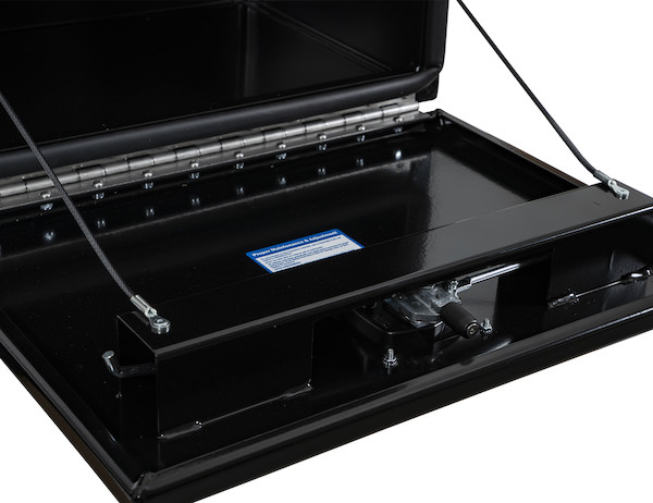 18x24x60 Inch Black Pro Series Smooth Aluminum Underbody Truck Box