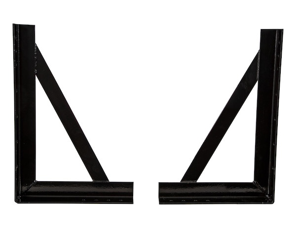 18x27 Inch Welded Black Formed Steel Mounting Brackets