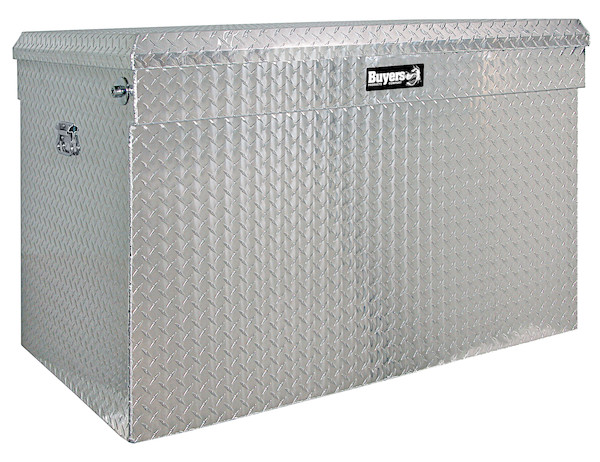 30(H) x 30/28(D) x 49(W) Inch Diamond Tread Aluminum All-Purpose Jumbo Chest