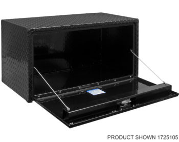14x16x24 Inch Black Diamond Tread Aluminum Underbody Truck Box