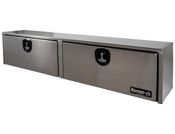 18x16x90 Inch Smooth Aluminum Topsider Truck Box