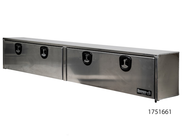 18x16x96 Inch Smooth Aluminum Topsider Truck Box