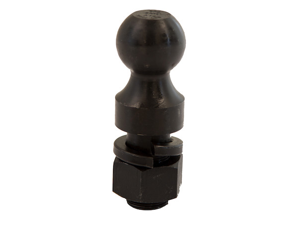 2-5/16 Inch Black Hitch Ball With 1-1/2 Shank Diameter x 2-3/4 Long+1 Inch Riser