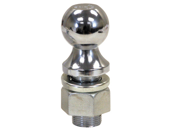 2 Inch Bulk Chrome Hitch Balls With 1-1/4 Inch Shank Diameter x 2-1/4 Long