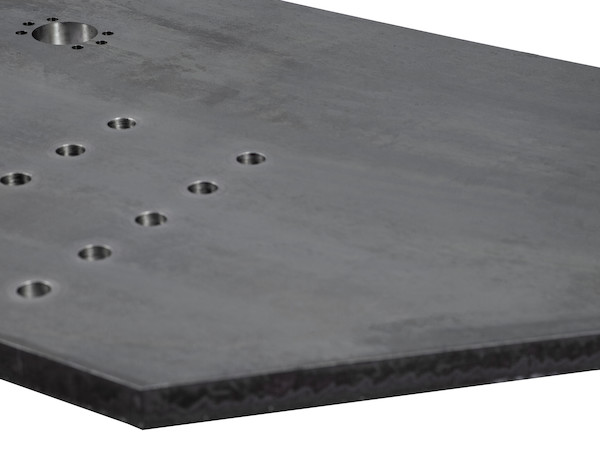 Fabricator's Hitch Plate 1 x 34-1/2 x 22-1/2 Inch
