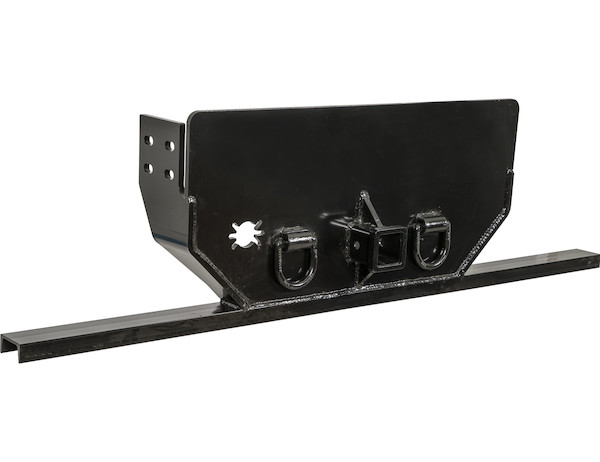 Hitch Plate with 2-1/2 Inch Receiver for GMC/Chevy/International 4500-6500 (2019+) - Bottom Channel