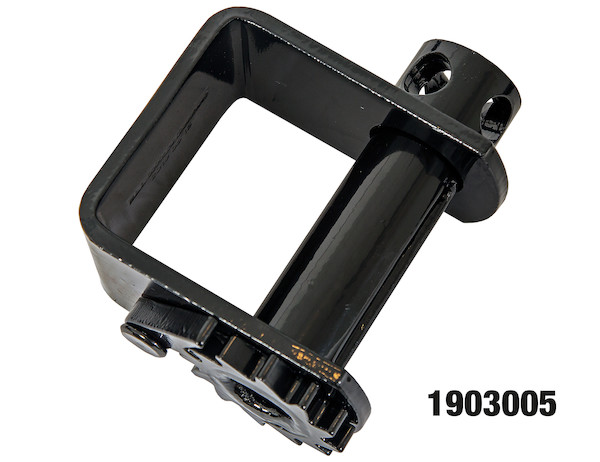 4 Inch Weld-On Trailer Winch for Left-Handed Operation