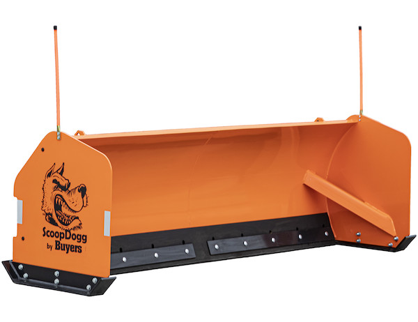 Backhoe Snow Pusher - 14 Foot