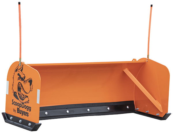 Compact Snow Pusher - 10 Foot