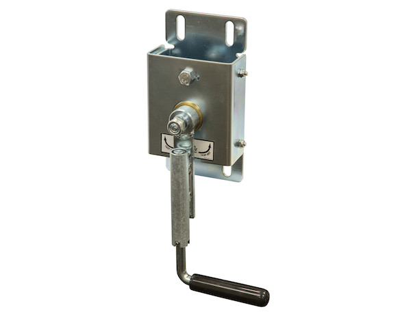 Ground Level Tarp Crank With Friction Brake