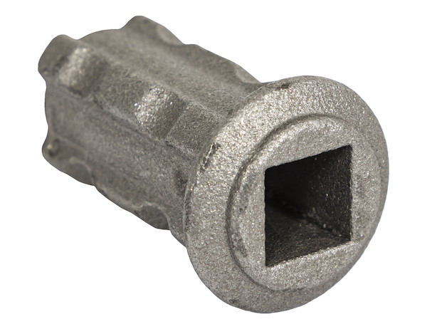 1-1/2 Inch Square Tarp Gudgeon - Fits 2 Inch Pipe