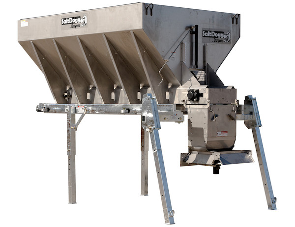 SaltDogg Galvanized Spreader Stand - 14 To 15 Foot