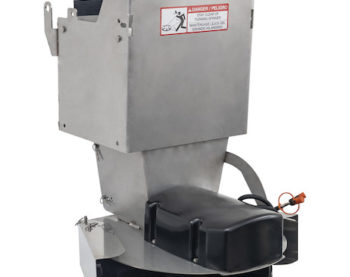 Replacement Adjustable Electric Stainless Steel Chute Assembly for SaltDogg Spreader 1400 Series