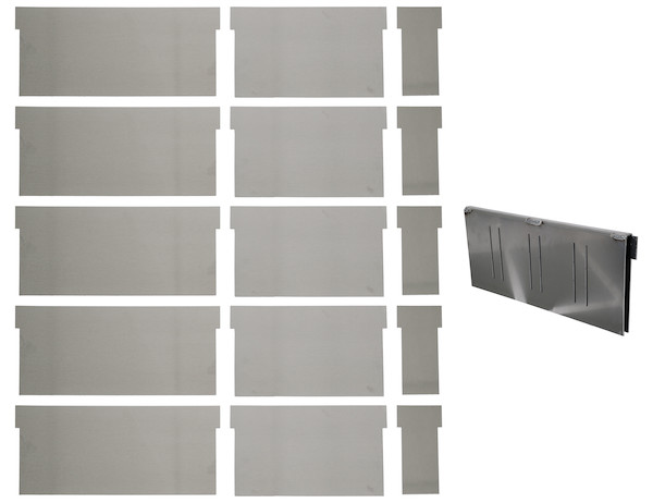 16 Piece Divider Kit for 9x48x40 Slide Out Truck Bed Boxes