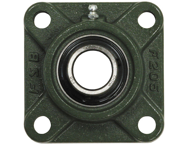 1 Inch Shaft Diameter Set Screw Style Flange Bearing - 4 Hole