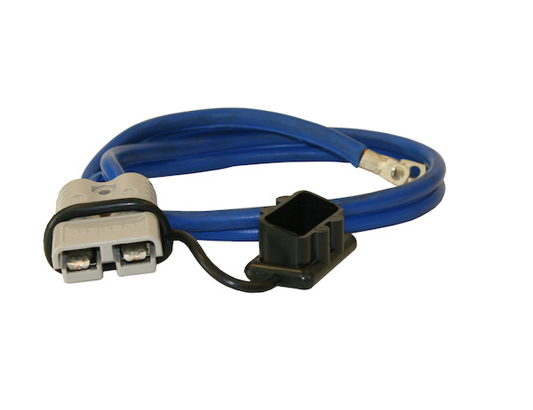 Replacement 7.5 Foot Battery-Side Booster Cables with Black Quick Connect