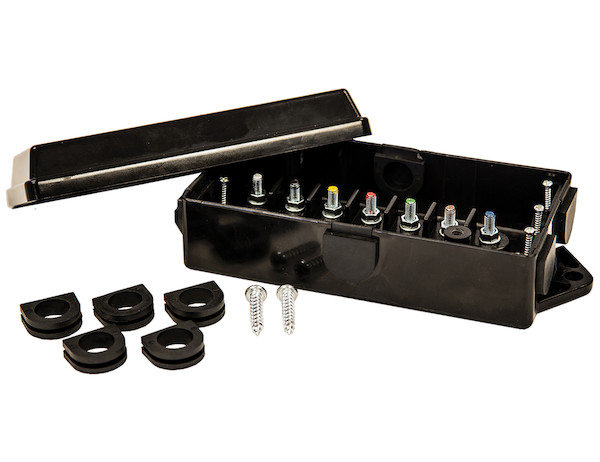 Polypropylene Electrical Junction Box With 14 Terminals