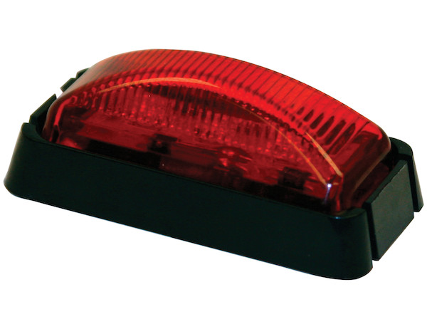 2.5 Inch Clear Surface Mount Marker Light With 3 LED