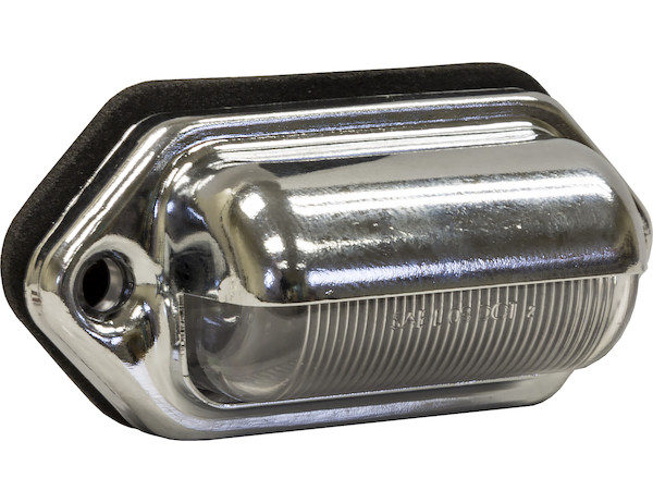 2 Inch License/Utility Light With 2 LED and .18 Inch Male Bullet Connectors
