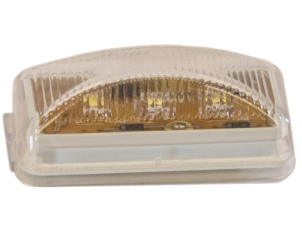 2.5 Inch Amber Surface Mount Marker Light With 3 LED