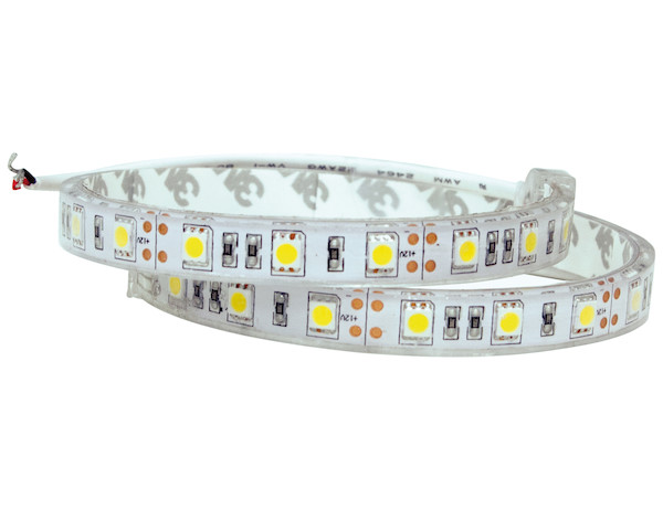 24 Inch 36-LED Strip Light with 3M Adhesive Back - Clear And Warm