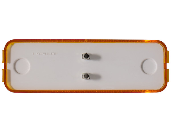 3.75 Inch Red Rectangular Marker/Clearance Light With 2 LED