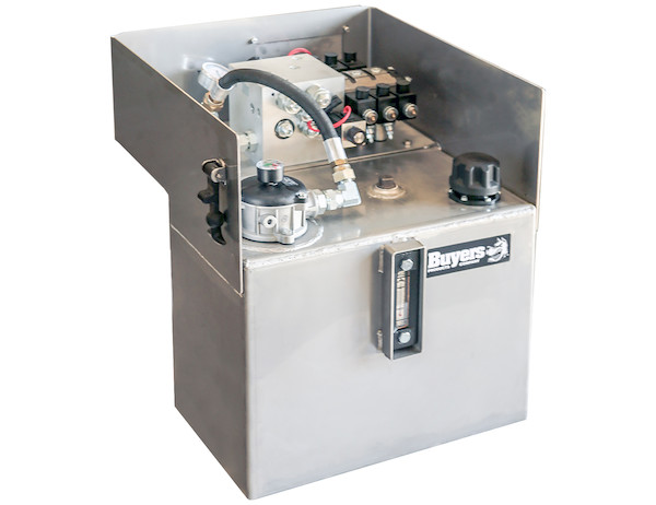 15 Gallon Central Hydraulic System - 6 Function, Electric On/Off, Compact Reservoir, with GPS
