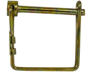 Yellow Zinc Plated Snapper Pin - 1/4 Diameter x 3-5/8 Inch Usable with Handle
