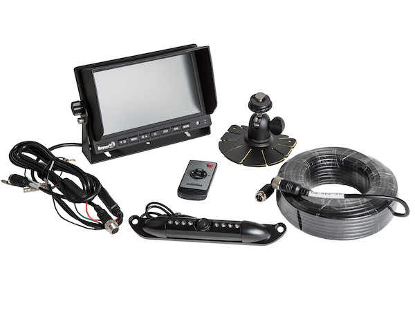 Rear Observation System with License Plate Night Vision Backup Camera