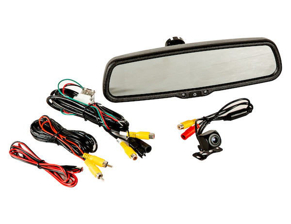 Rear Observation System with Mirror Monitor and Camera