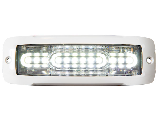 White Bezel for 8890300 Series Strobe Lights
