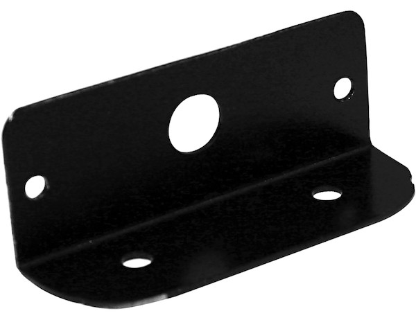 Black Mounting Bracket For 5.1875 Inch Rectangular Mount Strobe Light
