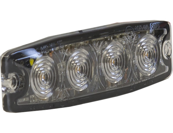 Ultra Thin 4.5 Inch Green/Amber LED Strobe Light