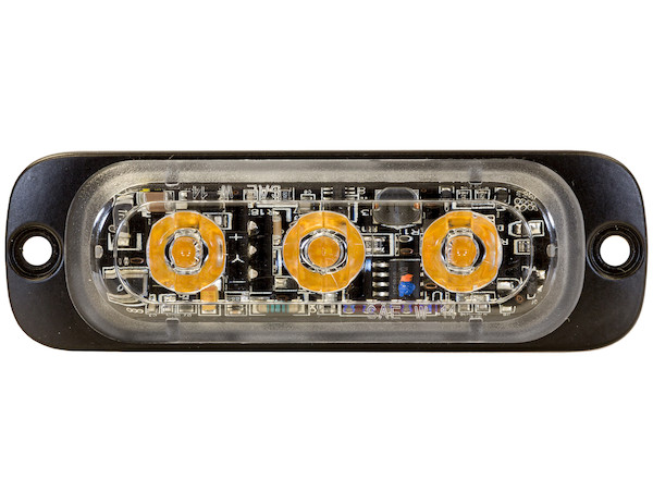 Thin 3.5 Inch Clear Strobe Light