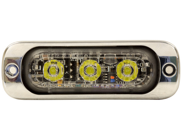 Thin 3.5 Inch Clear Strobe Light