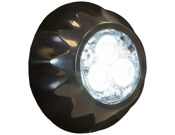Clear Surface/Recess Mount Round LED Strobe Light