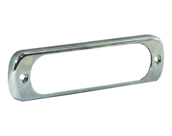 Chrome Bezel for Thin Dual Row 4.5 Inch LED Strobe Light Series
