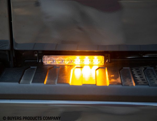 Ultra Bright Narrow Profile Amber LED Strobe Light