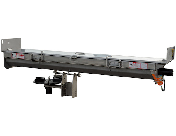 SaltDogg Under Tailgate Spreader Standard Discharge-8 Inch Sides-Stainless 5:1