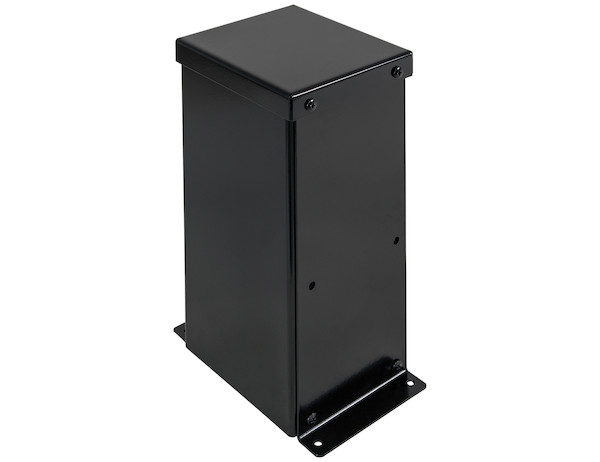Black Blank Control Console 7 Inch Wide x 6-1/8 Inch Deep x 14-1/8 High