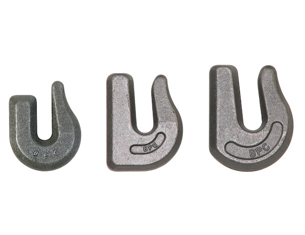 1/2 Inch Drop Forged Weld-On Heavy-Duty Towing Hook - Grade 43